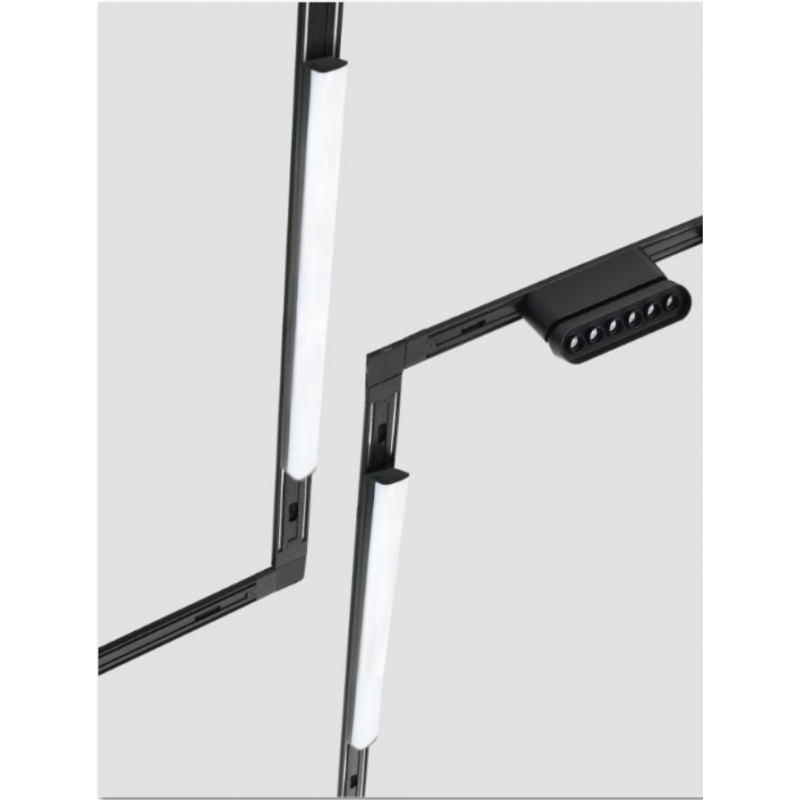 MF30-01-B02 MAGNETIC FLEX 48V Linear 60cm 12W 960Lm 3000k Lightings Surface Mounted Black 1Γ3 MF30-01-B02 MAGNETIC FLEX 48V Linear 60cm 12W 960Lm 3000k Lightings Surface Mounted Black 1Γ3