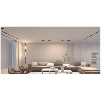 MF30-06-01 MAGNETIC FLEX 48V Pendant Module 8W 640Lm 3000K Lightings Surface Mounted Black 1Γ3 MF30-06-01 MAGNETIC FLEX 48V Pendant Module 8W 640Lm 3000K Lightings Surface Mounted Black 1Γ3