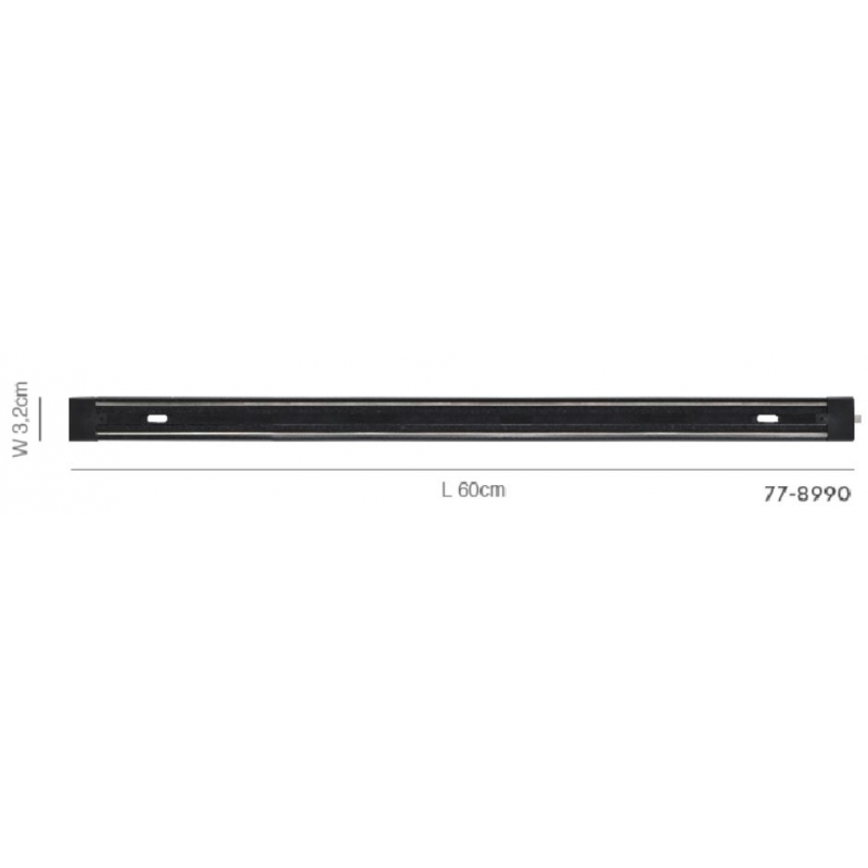 MF30-306 MAGNETIC FLEX 48V Track Surface Mounted Black L-60cm Γ3 MF30-306 MAGNETIC FLEX 48V Track Surface Mounted Black L-60cm Γ3