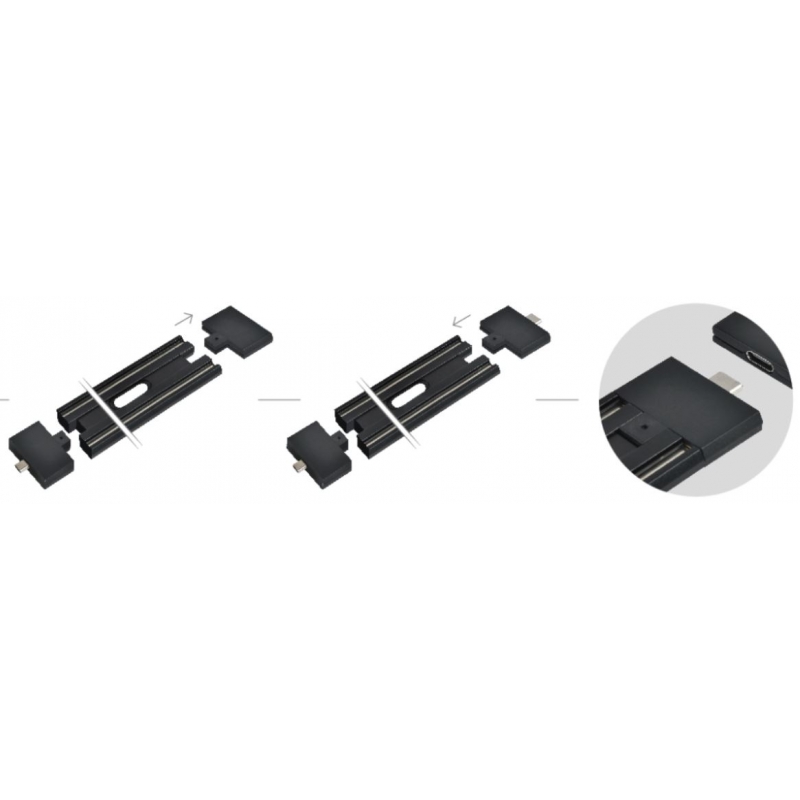 MF30-M MAGNETIC FLEX 48V Male Micro USB Connector Black 1Γ3 MF30-M MAGNETIC FLEX 48V Male Micro USB Connector Black 1Γ3