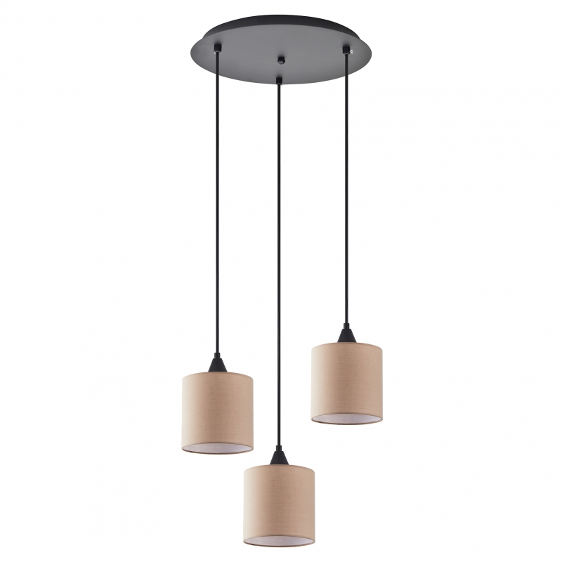 SE21-BL-B10-BL3-SH3 ADEPT PENDANT Brown Shade Pendant+