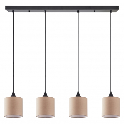 SE21-BL-B10-4BL-SH3  ADEPT PENDANT Brown Shade Pendant+