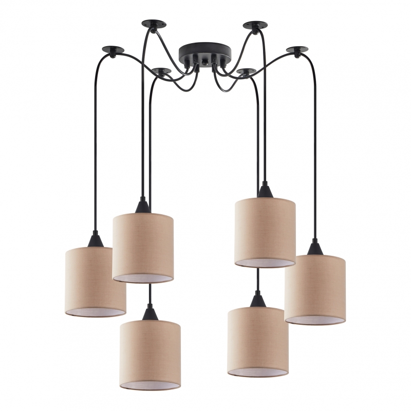 SE21-BL-B10-BL6-SH3 ADEPT PENDANT Brown Shade Pendant+ SE21-BL-B10-BL6-SH3 ADEPT PENDANT Brown Shade Pendant+
