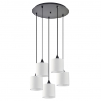 SE21-BL-B10-BL5-SH1 ADEPT PENDANT White Shade Pendant+ SE21-BL-B10-BL5-SH1 ADEPT PENDANT White Shade Pendant+