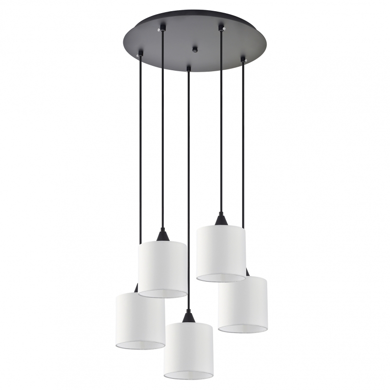 SE21-BL-B10-BL5-SH1 ADEPT PENDANT White Shade Pendant+ SE21-BL-B10-BL5-SH1 ADEPT PENDANT White Shade Pendant+