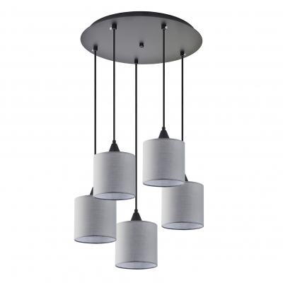 SE21-BL-B10-BL5-SH2 ADEPT  PENDANT Grey Shade Pendant+