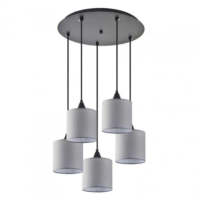 SE21-BL-B10-BL5-SH2 ADEPT PENDANT Grey Shade Pendant+ SE21-BL-B10-BL5-SH2 ADEPT PENDANT Grey Shade Pendant+