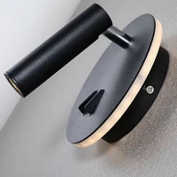 SE21-BL-WL-BN1 BONNIE BLACK WALL LAMP LED 1Β1 SE21-BL-WL-BN1 BONNIE BLACK WALL LAMP LED 1Β1