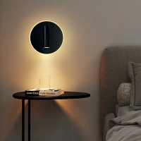 SE21-BL-WL-BN1 BONNIE BLACK WALL LAMP LED 1Β1 SE21-BL-WL-BN1 BONNIE BLACK WALL LAMP LED 1Β1