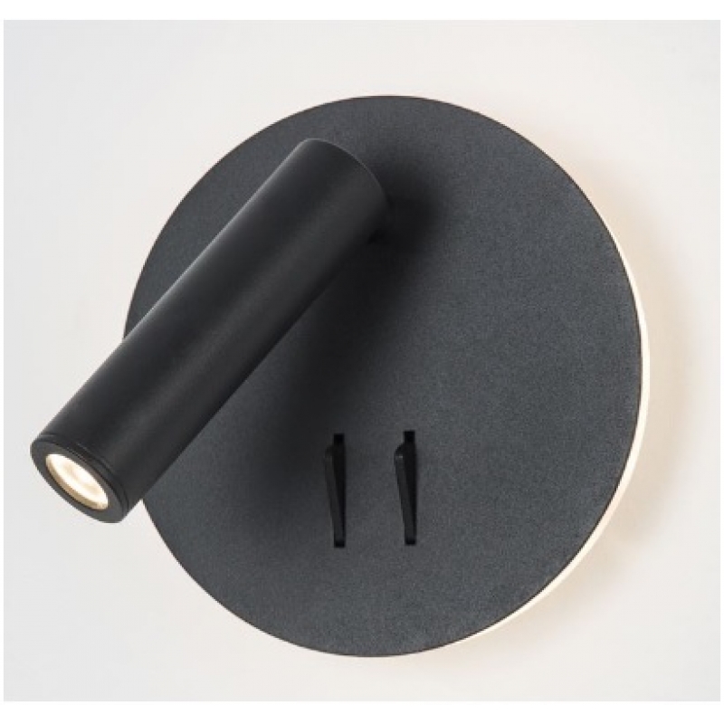 SE21-BL-WL-BN1 BONNIE BLACK WALL LAMP LED 1Β1 SE21-BL-WL-BN1 BONNIE BLACK WALL LAMP LED 1Β1