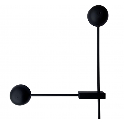 HL-3532-4 FUEGO BLACK WALL LAMP HL-3532-4 FUEGO BLACK WALL LAMP