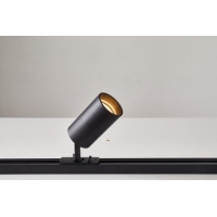 SE-SP-BL-1PH BARILLO SPOTLIGHT BLACK GU10 1PHASE 57x110mm SE-SP-BL-1PH BARILLO SPOTLIGHT BLACK GU10 1PHASE 57x110mm
