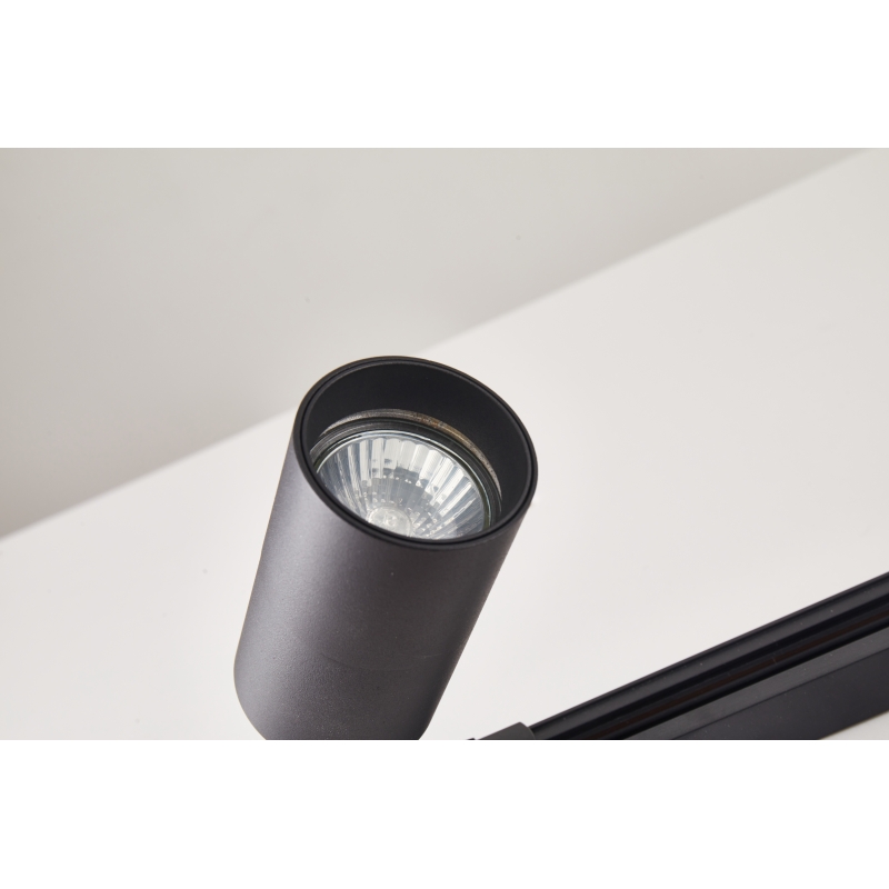 SE-SP-BL-1PH BARILLO SPOTLIGHT BLACK GU10 1PHASE 57x110mm SE-SP-BL-1PH BARILLO SPOTLIGHT BLACK GU10 1PHASE 57x110mm