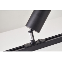 SE-SP-BL-1PH BARILLO SPOTLIGHT BLACK GU10 1PHASE 57x110mm SE-SP-BL-1PH BARILLO SPOTLIGHT BLACK GU10 1PHASE 57x110mm