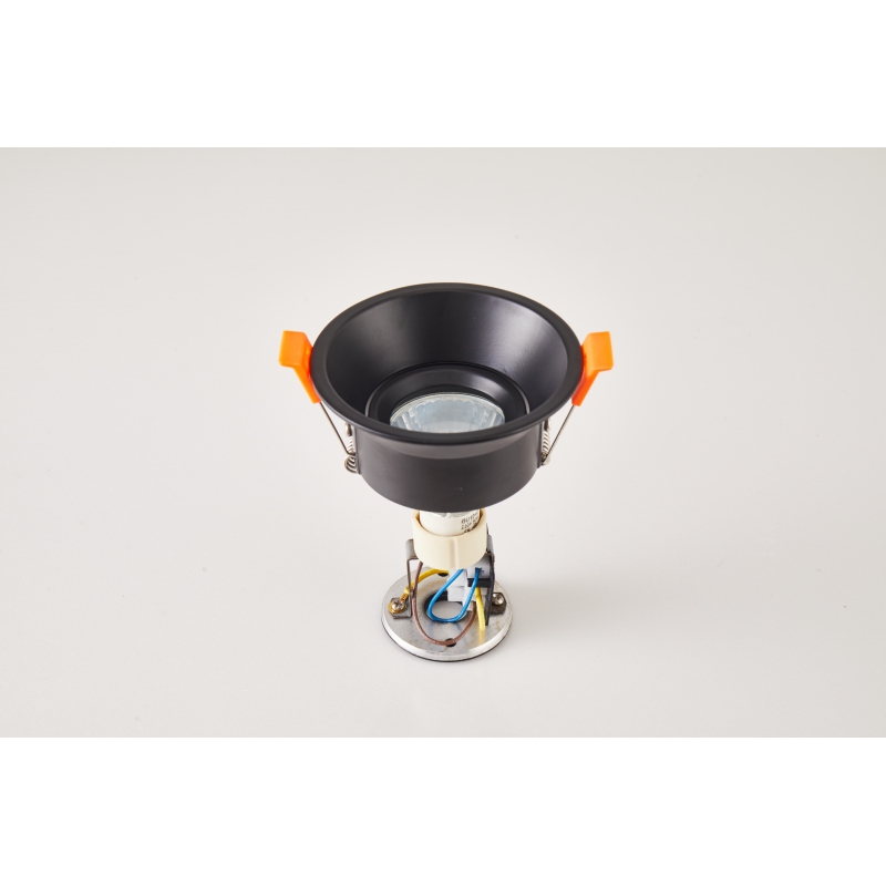 SE-SP-DL-R-BL CARGO SPORLIGHT DOWNLIGHT RECESSED GU10 BLACK FOR HOLE 8,4cm SE-SP-DL-R-BL CARGO SPORLIGHT DOWNLIGHT RECESSED GU10 BLACK FOR HOLE 8,4cm