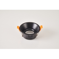 SE-SP-DL-R-BL CARGO SPORLIGHT DOWNLIGHT RECESSED GU10 BLACK FOR HOLE 8,4cm SE-SP-DL-R-BL CARGO SPORLIGHT DOWNLIGHT RECESSED GU10 BLACK FOR HOLE 8,4cm