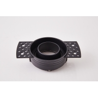 SE-SP-TR-BL TRIXI SPOT COMPONENT TRIMMLESS BLACK GU10/COB FOR HOLE 7,3cm. PAIRING WITH DEPO OR SE-SP-TR-BL TRIXI SPOT COMPONENT TRIMMLESS BLACK GU10/COB FOR HOLE 7,3cm. PAIRING WITH DEPO OR