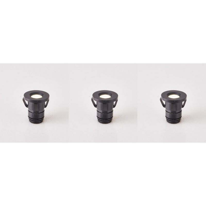SE-SPL-C-BL-3K RENNO SPOT LED CEILING OR RECESSED 3 LIGHT 3*2W  BLACK 3000K