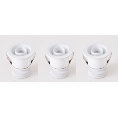 SE-SPL-CM-WH-3K MAVI SPOT LED  RECESSED 3 LIGHT 3*2W  MOVABLE WHITE 3000K