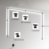 SM-IN-M-C Linear Slim Surface Mounted Input-Με τροφοδοσία Middle Connector DC24V IP44 1Α3 SM-IN-M-C Linear Slim Surface Mounted Input-Με τροφοδοσία Middle Connector DC24V IP44 1Α3