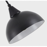 SE21-BL-B10-BL1W-MS3 ADEPT PENDANT Black Metal Shade+ SE21-BL-B10-BL1W-MS3 ADEPT PENDANT Black Metal Shade+