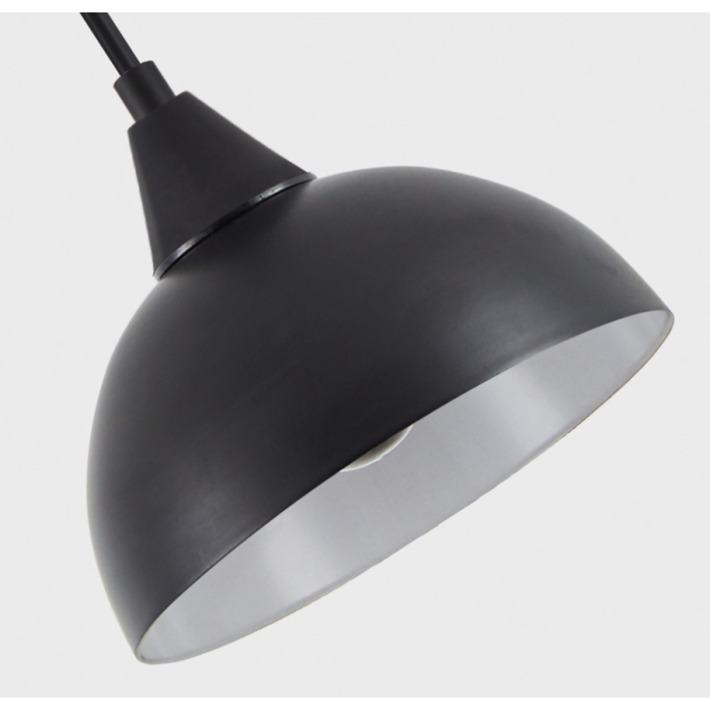 SE21-BL-B10-BL1W-MS3 ADEPT PENDANT Black Metal Shade+ SE21-BL-B10-BL1W-MS3 ADEPT PENDANT Black Metal Shade+