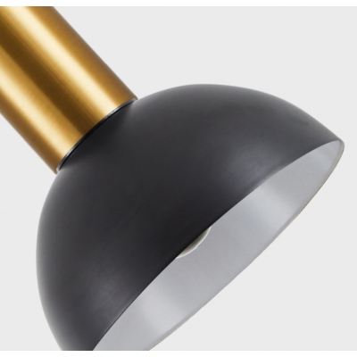 SE21-GM-4-MS3 ADEPT TUBE Gold Matt Pendant Black Metal Shade+ SE21-GM-4-MS3 ADEPT TUBE Gold Matt Pendant Black Metal Shade+