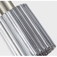 SE21-NM-4-NM1W-GL1 ADEPT TUBE Nickel Matt Wall Lamp Smoked Glass+ SE21-NM-4-NM1W-GL1 ADEPT TUBE Nickel Matt Wall Lamp Smoked Glass+