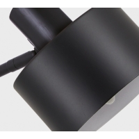 SE21-BL-22-MS1 ADEPT BLACK WALL LAMP BLACK METAL SHADE+ SE21-BL-22-MS1 ADEPT BLACK WALL LAMP BLACK METAL SHADE+