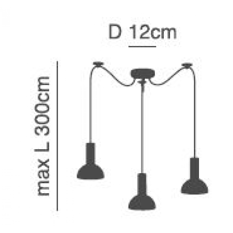 SE21-BL-4-BL3-MS3 ADEPT TUBE Black Pendant Black Metal Shade+ SE21-BL-4-BL3-MS3 ADEPT TUBE Black Pendant Black Metal Shade+