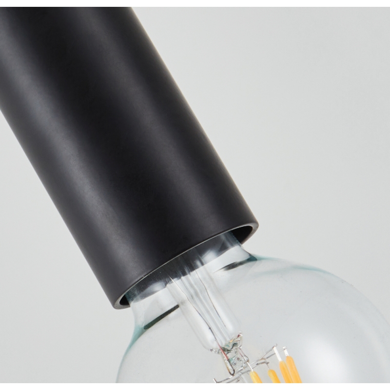 SE21-BL-5-3BL ADEPT TUBE BLACK Black Pendant+ SE21-BL-5-3BL ADEPT TUBE BLACK Black Pendant+