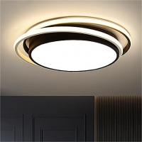 SE LED 48 AKIE BLACK CEILING 47x47x6cm  48W IP20  3CCT WITH MEMORY 2 YEARS WARRANTY Α1