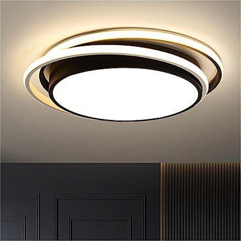 SE LED 48 AKIE BLACK CEILING 47x47x6cm  48W IP20  3CCT WITH MEMORY 2 YEARS WARRANTY Α1