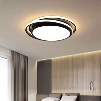 SE LED 48 AKIE BLACK CEILING 47x47x6cm  48W IP20  3CCT WITH MEMORY 2 YEARS WARRANTY Α1