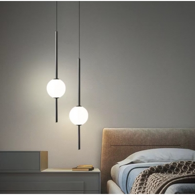SE LED 12 AMALFI PENDANT BLACK 7W  3CCT 12x100cm IP20 220V 2 YEARS WARRANTY E3