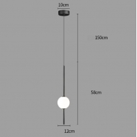 SE LED 12 AMALFI PENDANT BLACK 7W 3CCT 12x100cm IP20 220V 2 YEARS WARRANTY E3 SE LED 12 AMALFI PENDANT BLACK 7W 3CCT 12x100cm IP20 220V 2 YEARS WARRANTY E3