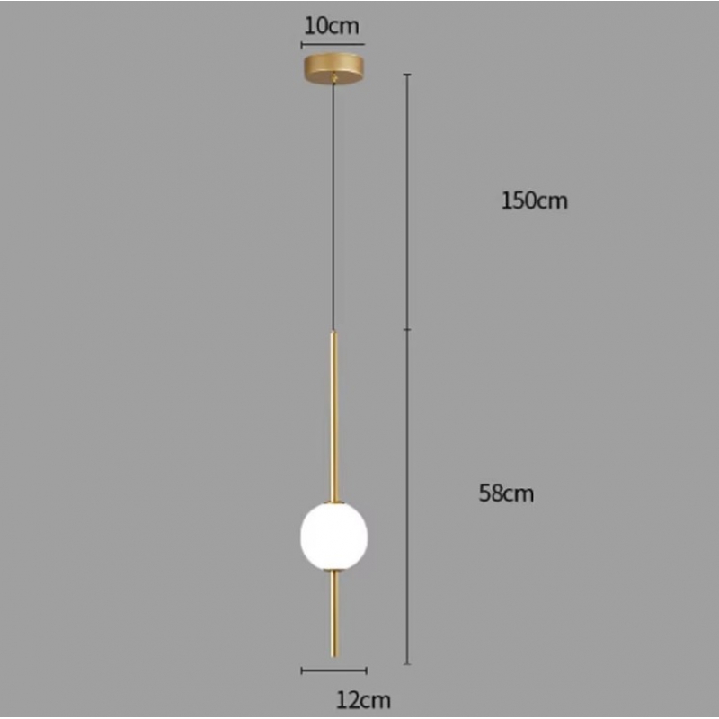 SE LED 12 AMALFI PENDANT GOLD 7W 3CCT 12x100cm IP20 220V 2 YEARS WARRANTY E3 SE LED 12 AMALFI PENDANT GOLD 7W 3CCT 12x100cm IP20 220V 2 YEARS WARRANTY E3