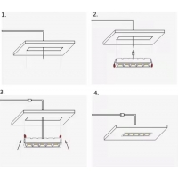 SE21-TBL-14 BEEM SPOT RECESSED BLACK AND WHITE 10W 920Lm 3000K 220-240V