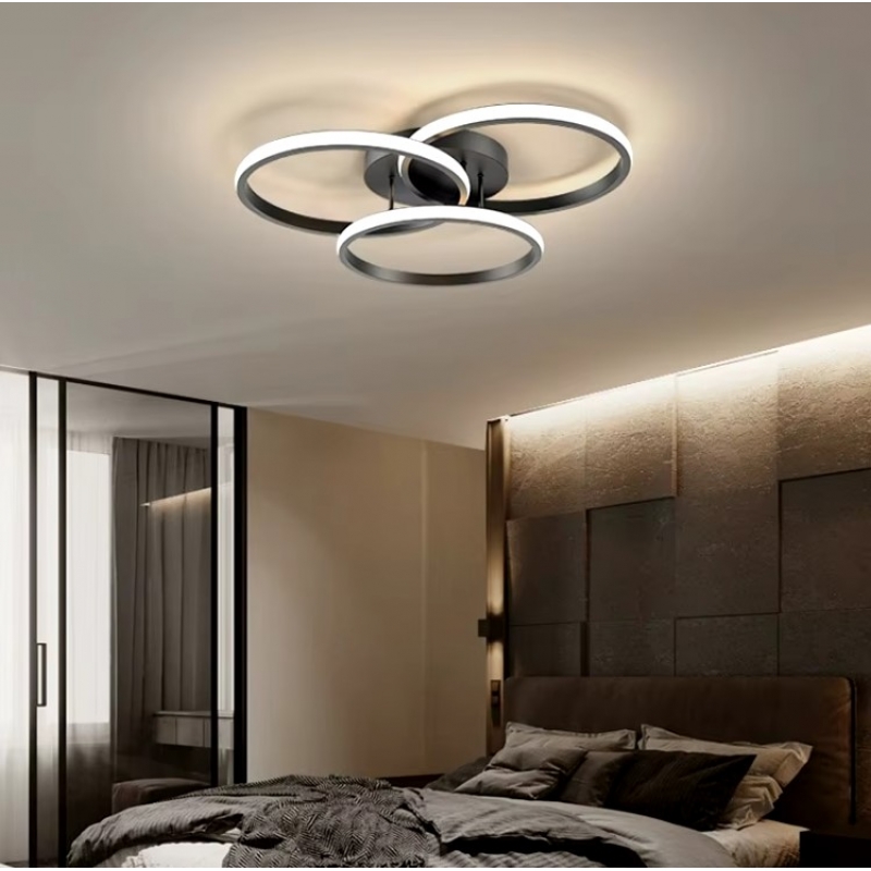 SE LED 50 CICLIT PENDANT BLACK 38W 3CCT 50x20cm IP20 220V 2 YEARS WARRANTY A2 SE LED 50 CICLIT PENDANT BLACK 38W 3CCT 50x20cm IP20 220V 2 YEARS WARRANTY A2
