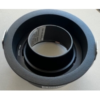 SE-SP-DL-R-BL CIELO SPOT COMPONENT RECESSED BLACK GU10/COB FOR HOLE 7,3cm. PAIRING WITH DEPO OR SE-SP-DL-R-BL CIELO SPOT COMPONENT RECESSED BLACK GU10/COB FOR HOLE 7,3cm. PAIRING WITH DEPO OR