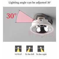 SE-SP-DL-R-WH CIELO SPOT COMPONENT RECESSED GU10/COB WHITE FOR HOLE 7,3cm. PAIRING WITH DEPO OR SE-SP-DL-R-WH CIELO SPOT COMPONENT RECESSED GU10/COB WHITE FOR HOLE 7,3cm. PAIRING WITH DEPO OR