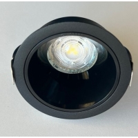 SE-SP-DL-R-BL CIELO SPOT COMPONENT RECESSED BLACK GU10/COB FOR HOLE 7,3cm. PAIRING WITH DEPO OR SE-SP-DL-R-BL CIELO SPOT COMPONENT RECESSED BLACK GU10/COB FOR HOLE 7,3cm. PAIRING WITH DEPO OR