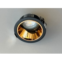SE-SP-DL-R-BL CIELO SPOT COMPONENT RECESSED BLACK GU10/COB FOR HOLE 7,3cm. PAIRING WITH DEPO OR SE-SP-DL-R-BL CIELO SPOT COMPONENT RECESSED BLACK GU10/COB FOR HOLE 7,3cm. PAIRING WITH DEPO OR