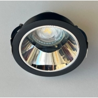 SE-SP-DL-R-BL CIELO SPOT COMPONENT RECESSED BLACK GU10/COB FOR HOLE 7,3cm. PAIRING WITH DEPO OR SE-SP-DL-R-BL CIELO SPOT COMPONENT RECESSED BLACK GU10/COB FOR HOLE 7,3cm. PAIRING WITH DEPO OR