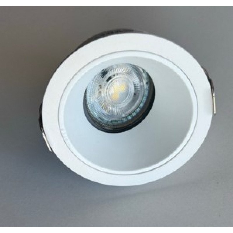 SE-SP-DL-R-WH CIELO SPOT COMPONENT RECESSED GU10/COB WHITE FOR HOLE 7,3cm. PAIRING WITH DEPO OR SE-SP-DL-R-WH CIELO SPOT COMPONENT RECESSED GU10/COB WHITE FOR HOLE 7,3cm. PAIRING WITH DEPO OR