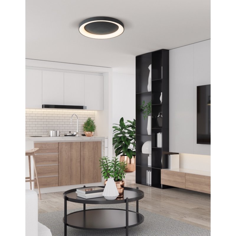 SE LED SMART 80 AMAYA CEILING BLACK Δ3