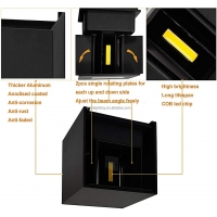 SE-WLL-3K-DG CUBO LED WALL LAMP 5W*2 3000K DARK GREY BODY ALUMINIUM