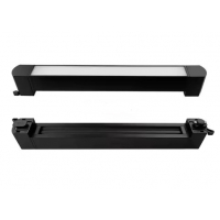 UNO-TR4-3BL DERETO TRACK LIGHT BLACK ROTATING 1PHASE 30W 3000K 47x3,3x5,7cm IP20 110-220V 2 YEA