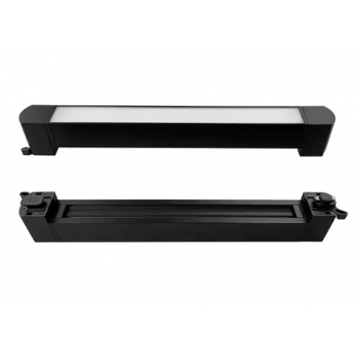 UNO-TR6-3BL DERETO TRACK LIGHT BLACK ROTATING 1 PHASE 40W 3000K 61x3,3x5,7cm IP20 110-220V 2 YE