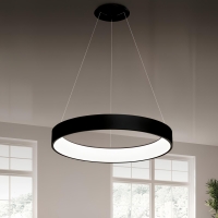 SE LED 32 KAITO BLACK PENDANT 50x50x100cm 32W  3CCT WITH MEMORY IP20 2 YEARS WARRANTY A1